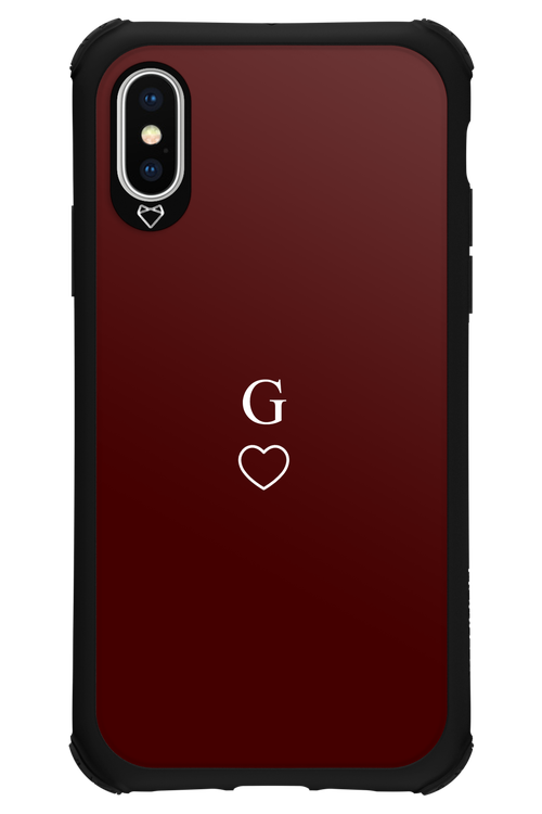 G Burgundia 2.0 - Apple iPhone X