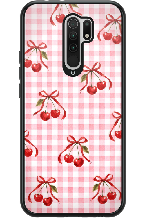 Pink Cherry Checked 2.0 - Xiaomi Redmi 9