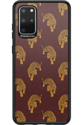 Burgundy Leopard Pattern - Samsung Galaxy S20+
