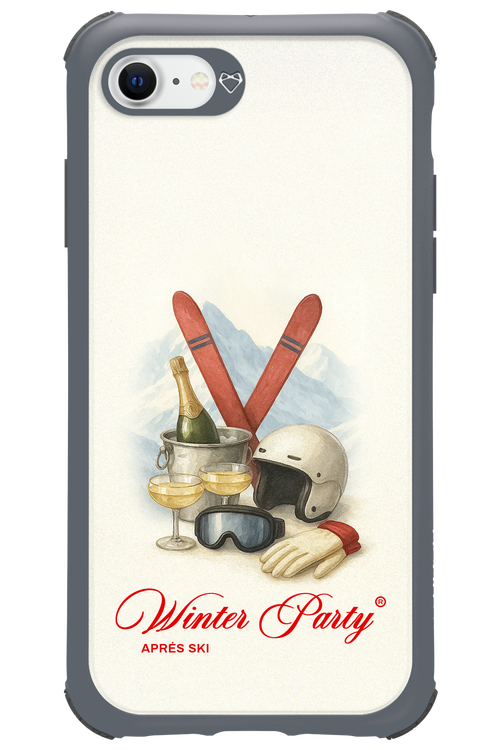 Winter Ski Party - Apple iPhone SE 2022