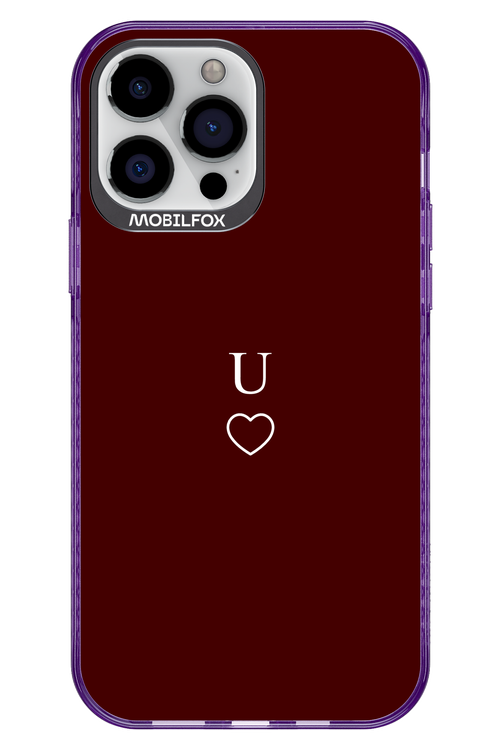 U Burgundia 2.0 - Apple iPhone 13 Pro Max