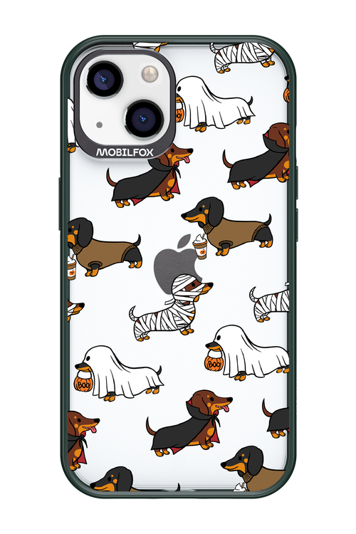 Scary Dachshund (Transparent) - Apple iPhone 13