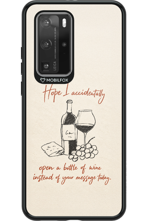 Bottle of wine 2.0 - Huawei P40 Pro