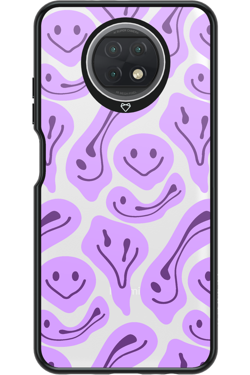 Fluid Smiley Purple - Xiaomi Redmi Note 9T 5G