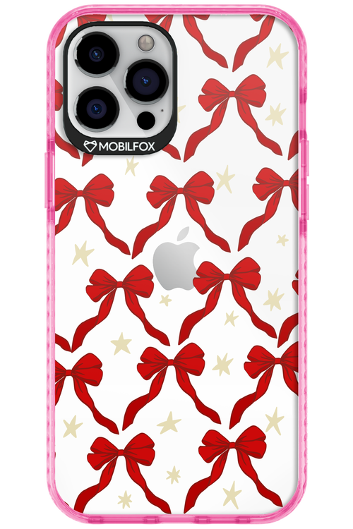 Bow & Stars (Transparent) - Apple iPhone 12 Pro Max