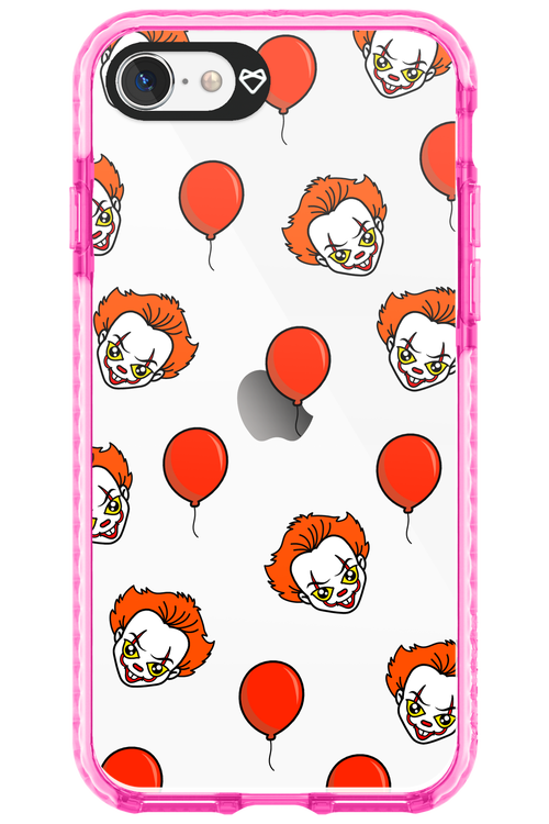 Mystery Clown (Transparent) - Apple iPhone SE 2020