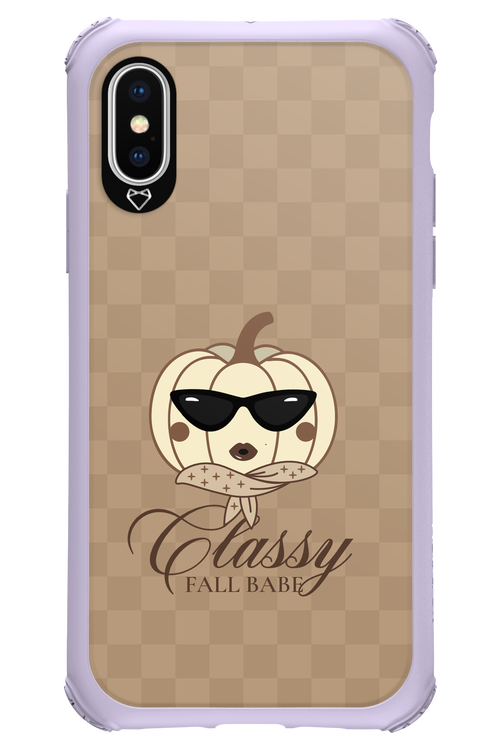 Fall Babe 2.0 - Apple iPhone X