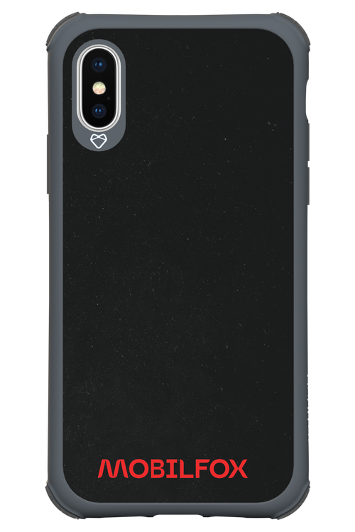 Black and Red Fox - Apple iPhone X