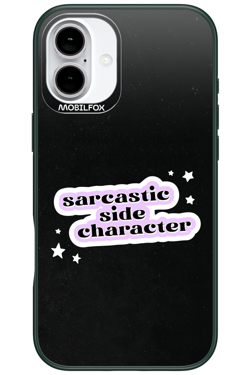 Sarcastic Black - Apple iPhone 16 Plus