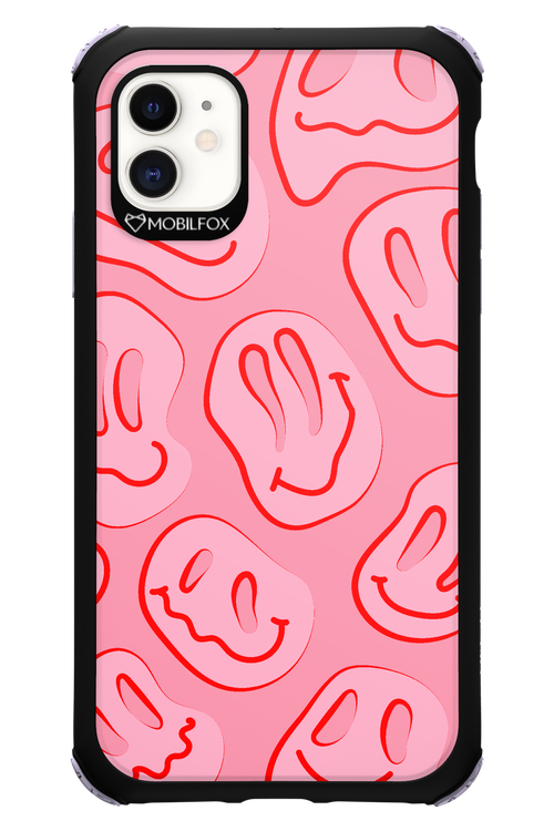 Bubblegum Smiley - Apple iPhone 11