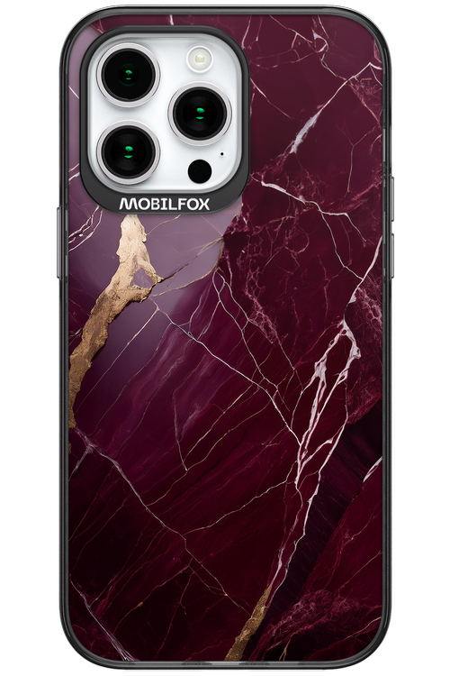 Burgundy Marble - Apple iPhone 15 Pro Max