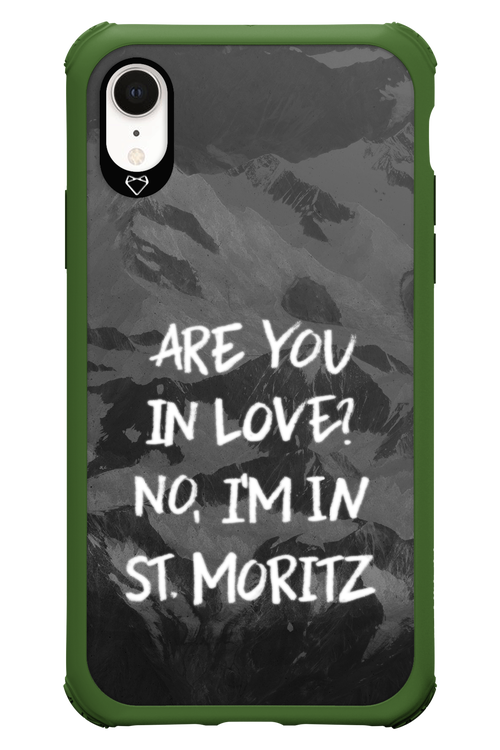 I'm in St. Moritz - Apple iPhone XR
