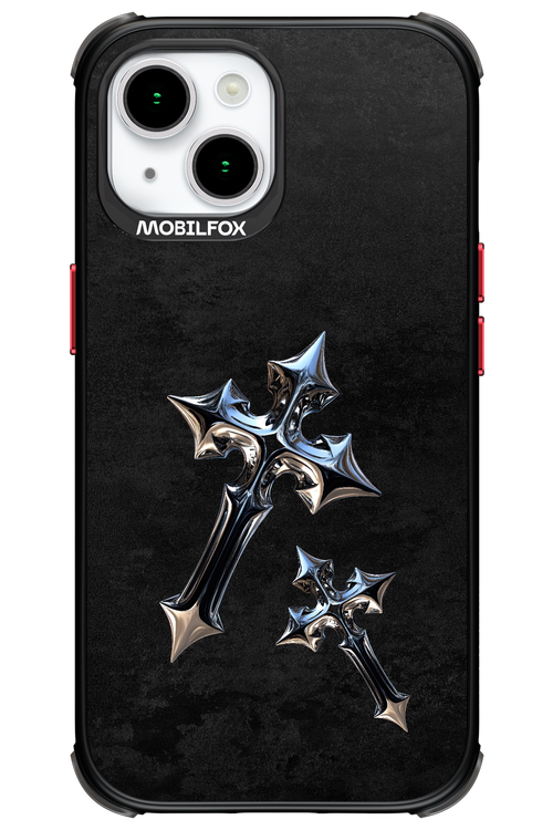 Chrome Crosses - Apple iPhone 15