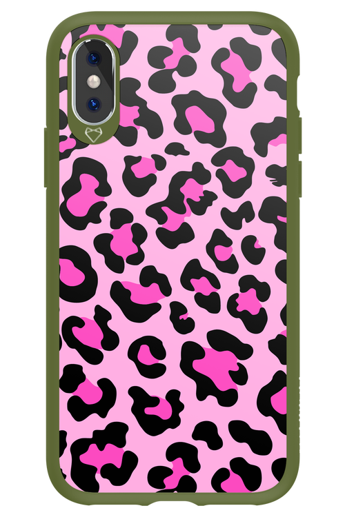 PINK LEOPARD - Apple iPhone X