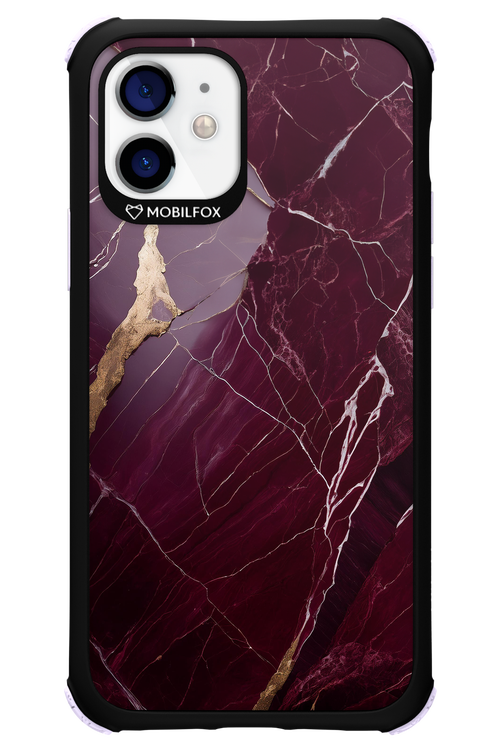 Burgundy Marble - Apple iPhone 12