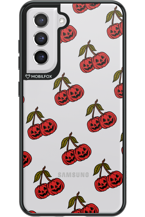 Spicey Pumpkin (Transparent) - Samsung Galaxy S21 FE