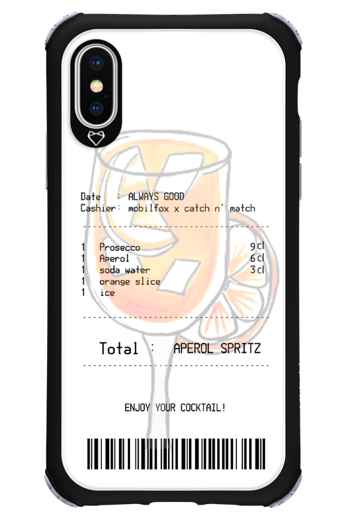 aperol spritz cocktail - Apple iPhone X