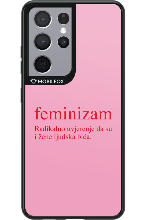 Feminizam Pink - Samsung Galaxy S21 Ultra