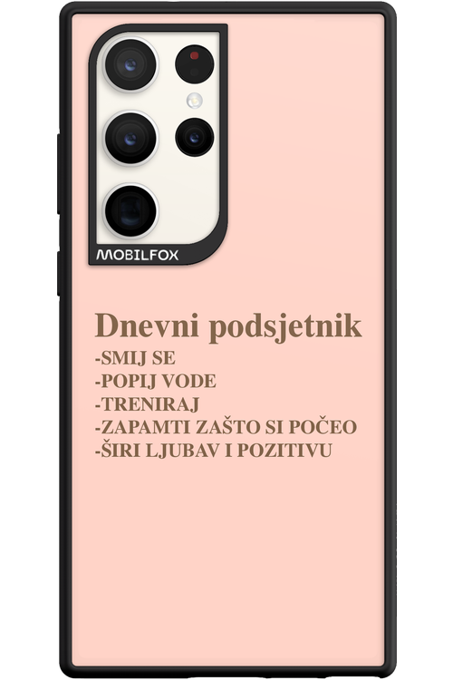 Dnevni Podsjetnik - Samsung Galaxy S23 Ultra