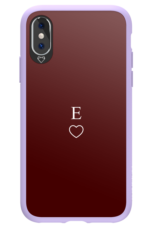 E Burgundia 2.0 - Apple iPhone XS