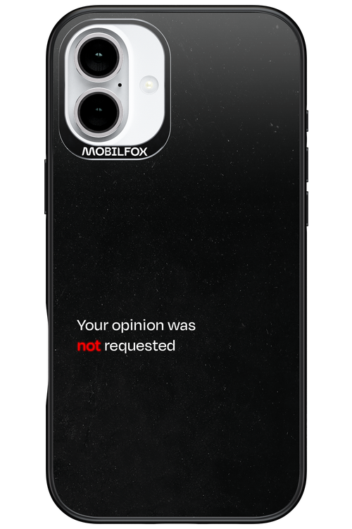 Not Requested 2.0 - Apple iPhone 16 Plus