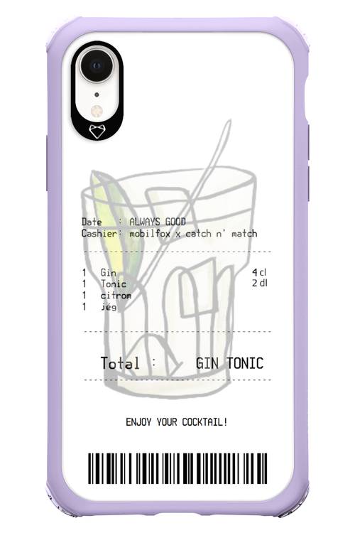 gin tonic - Apple iPhone XR