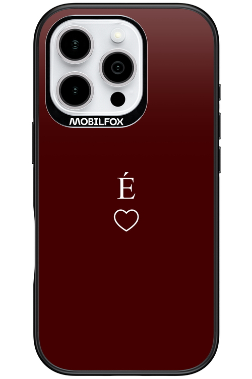 E Burgundia II 2.0 - Apple iPhone 16 Pro