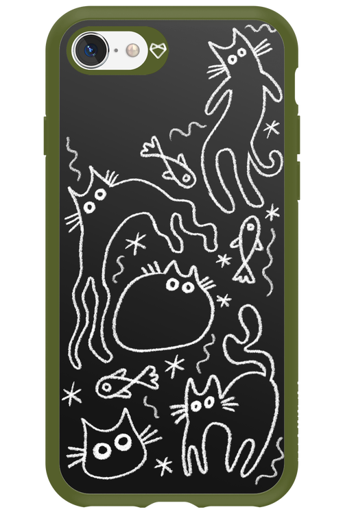 CHALK_CATS - Apple iPhone SE 2022