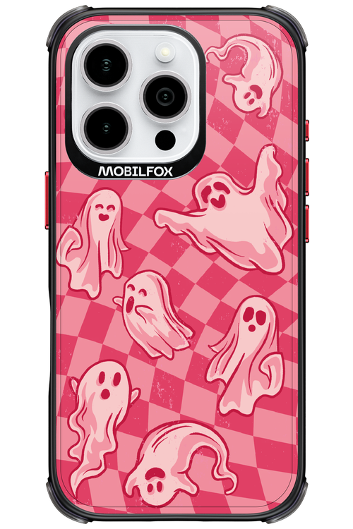 Strawberry Ghosts - Apple iPhone 16 Pro