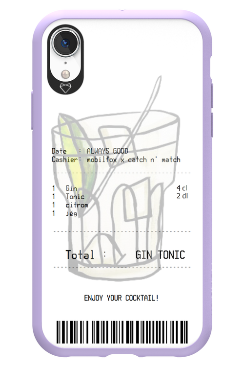 gin tonic - Apple iPhone XR