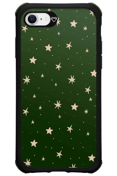Forest Green Stars - Apple iPhone SE 2022