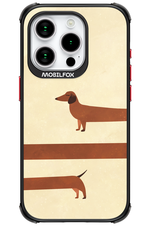 Stretchy Dog - Apple iPhone 15 Pro