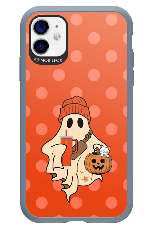 Ghost Girl (Orange) - Apple iPhone 11