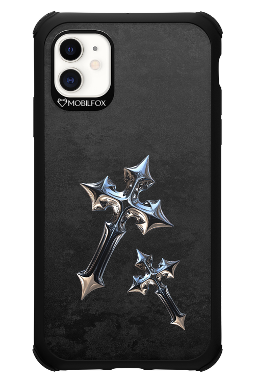 Chrome Crosses - Apple iPhone 11