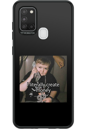Create my money - Samsung Galaxy A21 S