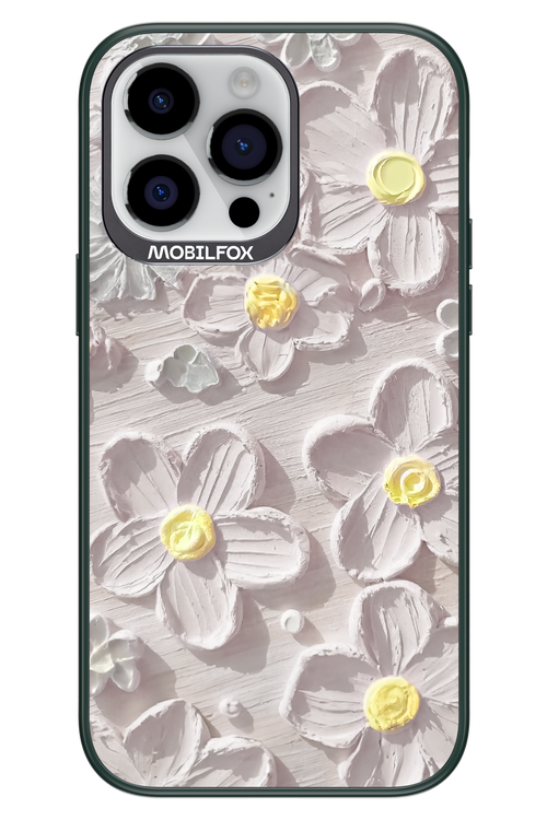 White Flowers - Apple iPhone 14 Pro Max