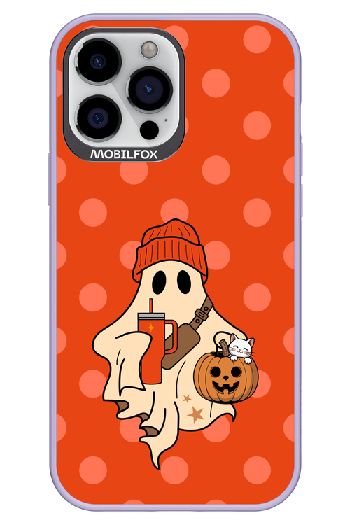 Ghost Girl (Orange) - Apple iPhone 13 Pro Max