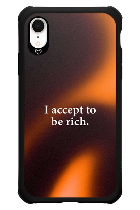 I accept to be rich - Apple iPhone XR