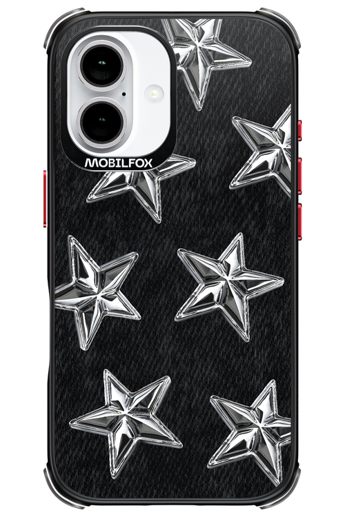 Chrome Stars - Apple iPhone 16