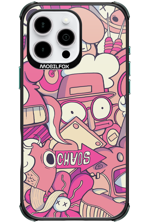 Coral Chaos - Apple iPhone 16 Pro Max