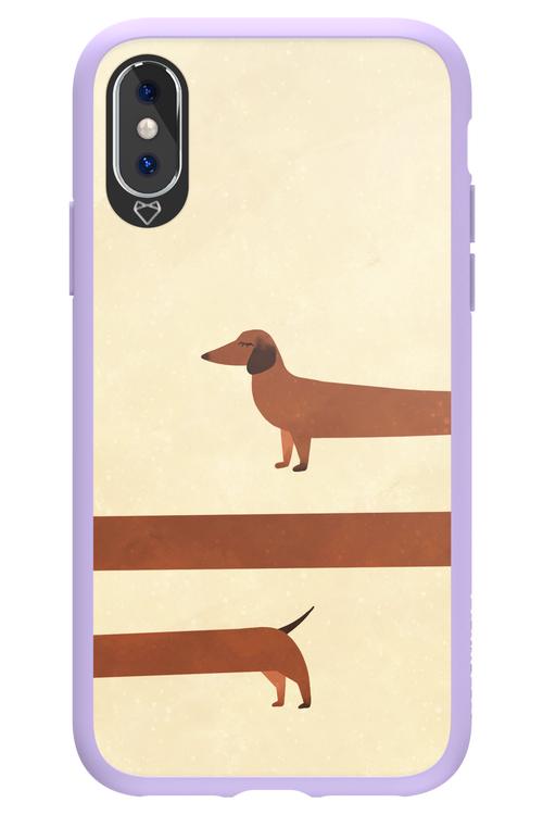 Stretchy Dog - Apple iPhone X