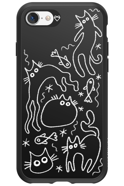 CHALK_CATS 2.0 - Apple iPhone SE 2020