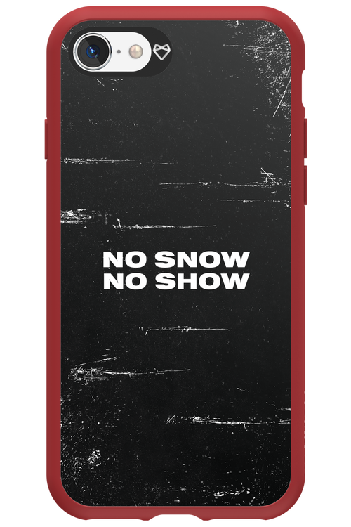 No snow, no show - Apple iPhone 8