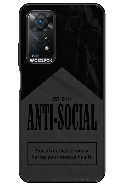 ANTI-SOCIAL (BLVCK) 2.0 - Xiaomi Redmi Note 11Pro 4G/5G