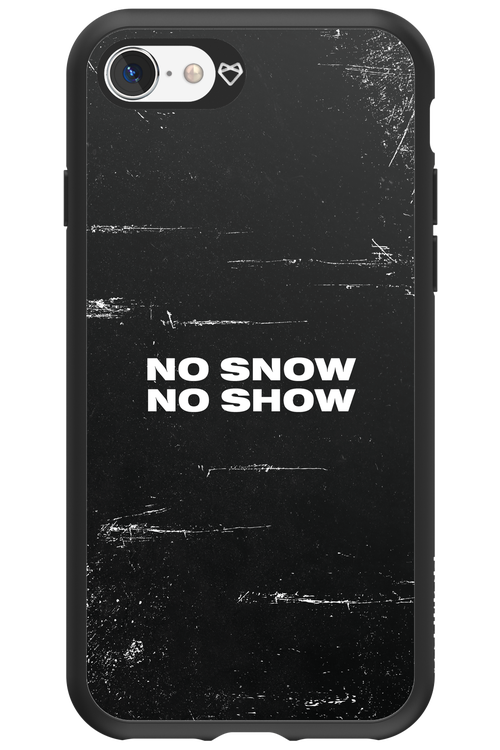 No snow, no show - Apple iPhone 8