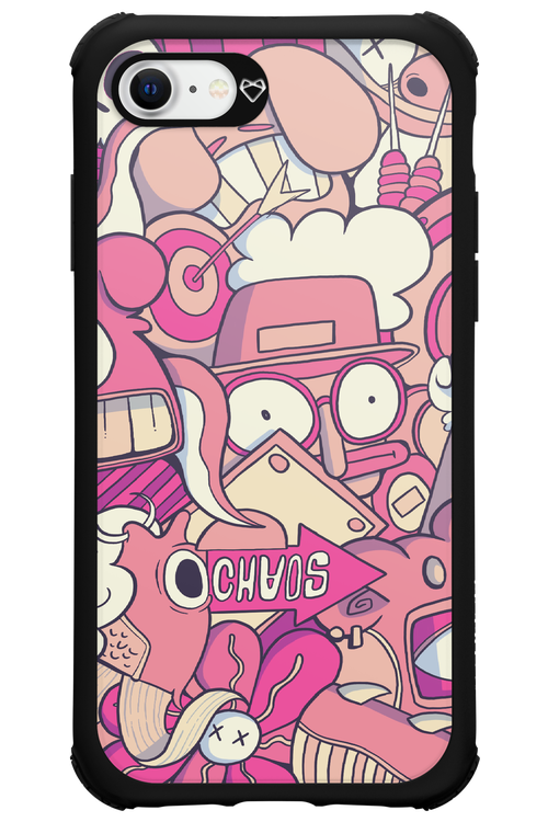 Coral Chaos - Apple iPhone SE 2020