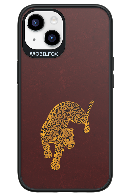 Burgundy Leopard - Apple iPhone 14