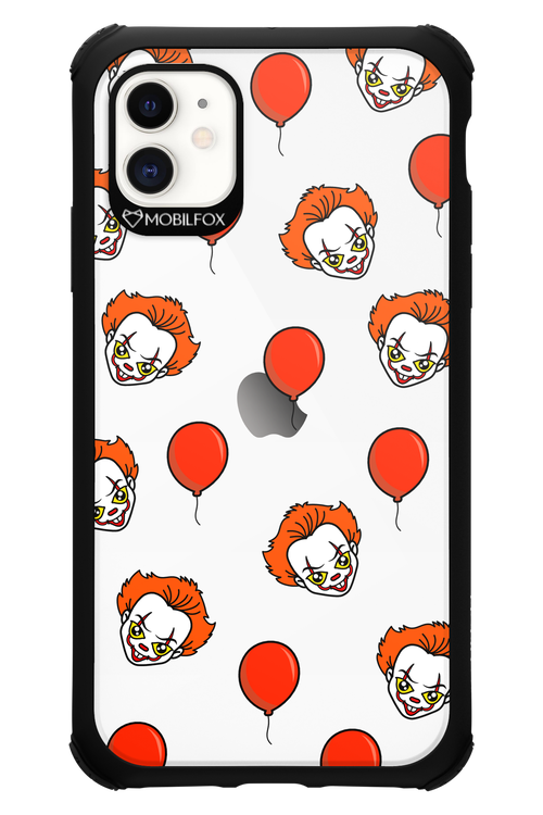 Mystery Clown (Transparent) - Apple iPhone 11