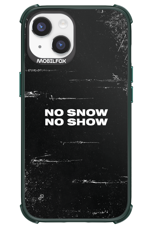 No snow, no show - Apple iPhone 14