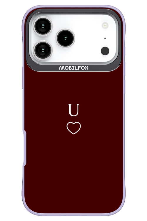 U Burgundia 2.0 - Apple iPhone 17 Pro Max